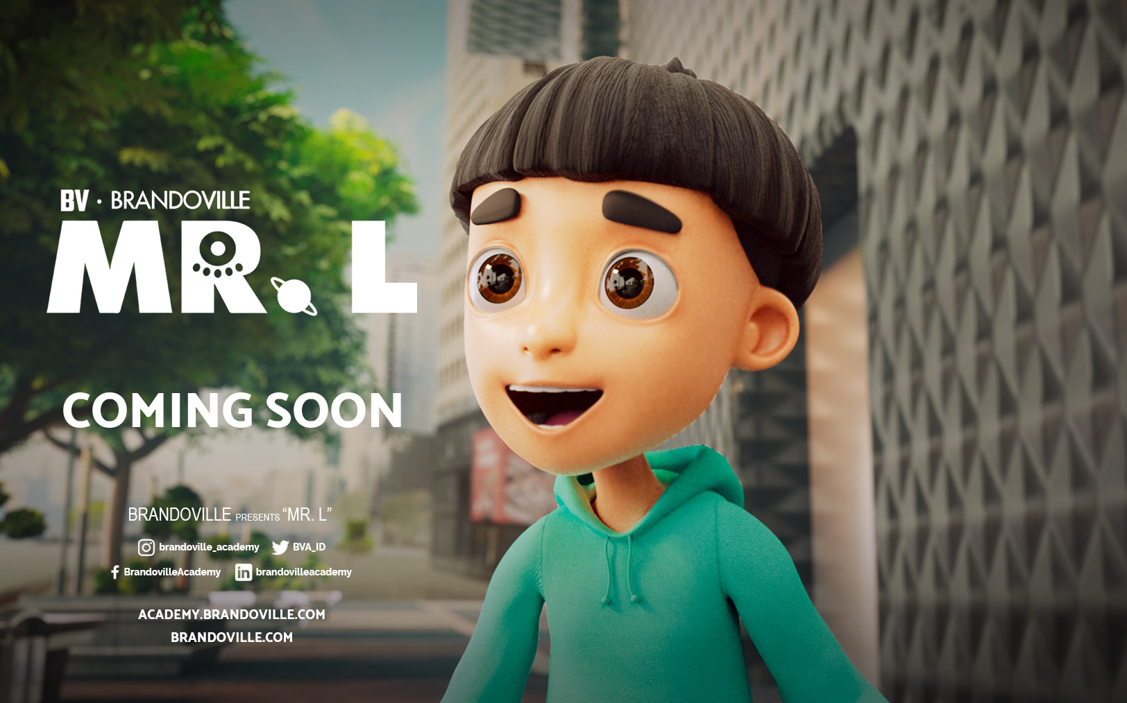 Project: Mr. L | 3D Animation - Brandoville Academy
